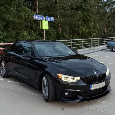 BMW F32 / F33 / F36 M4 Style uzliku komplekts uz auto
