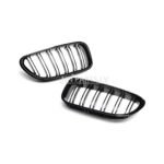 BMW F06 F12 F13 melnas M Style priekšējās restes no priekšas