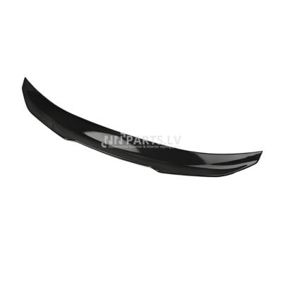 BMW F22 / F23 / F87 PSM Style aizmugurējais spoileris melns, glancēts no sānu skata