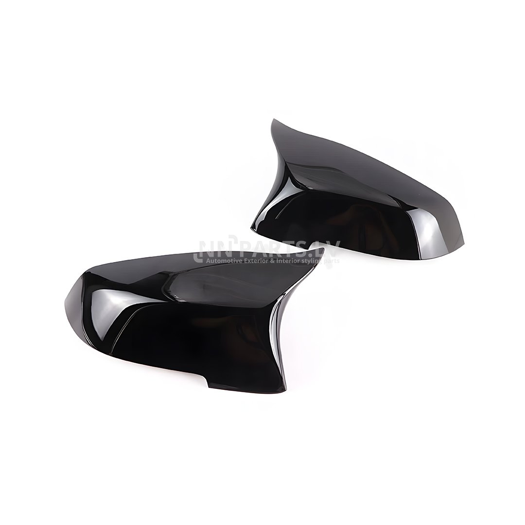 BMW F20 / F22 / F30 / F31 / F32 / F34 / E84 M Style spoguļu uzlikas BMW F20/F22/F30/F31/F32/F34/E84 melnas M Style spoguļu uzlikas
