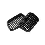 BMW E36 LCI M3 Style priekšējās restes, nāsis, melnas, glancētas pa vidu