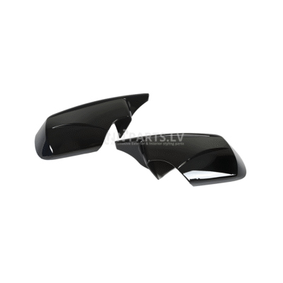 BMW E39 / E46 M Style spoguļu uzlikas, melnas glancētas