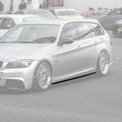 BMW E90 / E91 M Sport sliekšņu uzlikas uz automašīnas