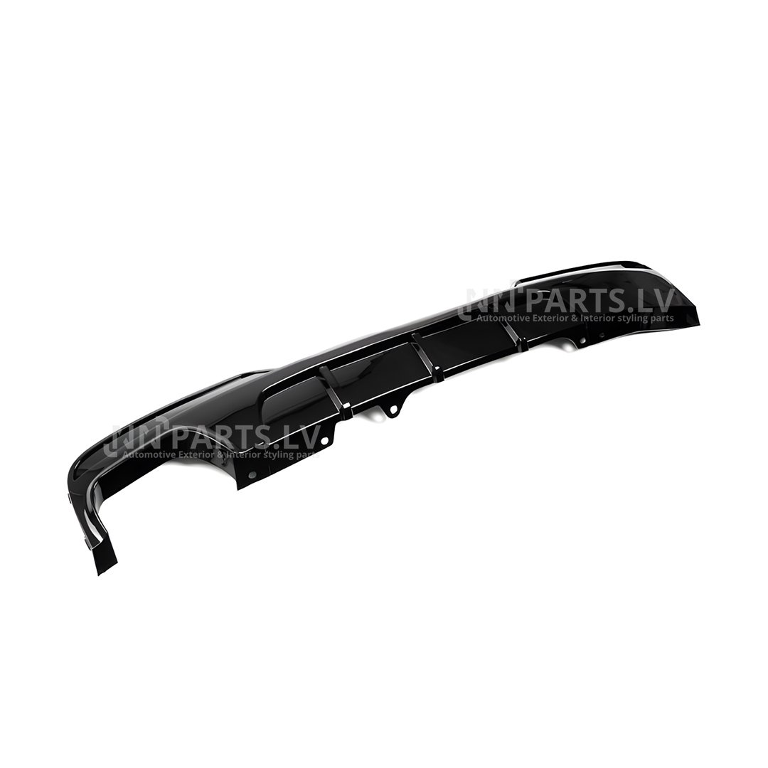 BMW F10 / F11 M Sport bampera diffuzors BMW F10 / F11 M Sport bampera diffuzors, melns glancēts, 518, 520,525,530