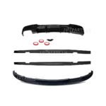 BMW E90 / E91 LCI M Sport uzliku komplekts, lūpa, sliekšņu uzlikas, diffuzors