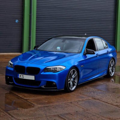 BMW F10 / F11 M Sport priekšējā bampera uzlika, lūpa