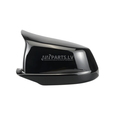BMW F10 / F11 Pre-LCI M Style spoguļu uzlikas, melnas, glancētas, pa vidu