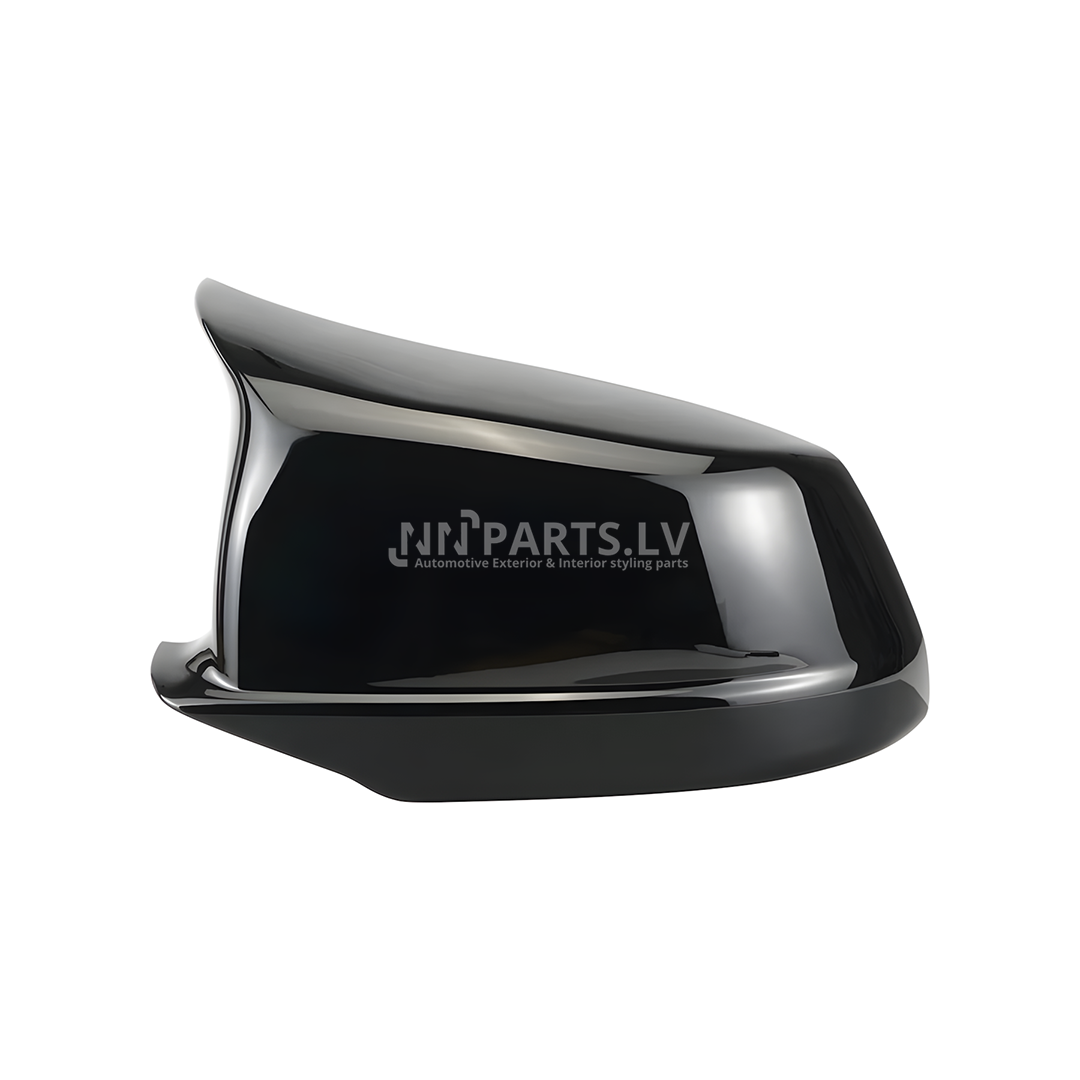 BMW F10 / F11 Pre-LCI M Style spoguļu uzlikas BMW F10 / F11 Pre-LCI M Style spoguļu uzlikas, melnas, glancētas, pa vidu