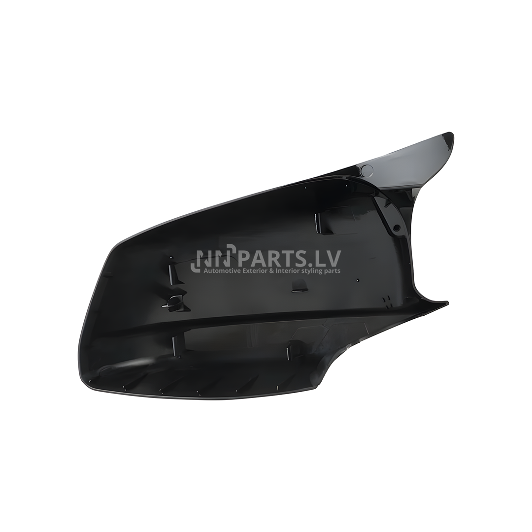 BMW F10 / F11 Pre-LCI M Style spoguļu uzlikas BMW F10 / F11 Pre-LCI M Style spoguļu uzlikas, melnas, glancētas, no iekšpuses