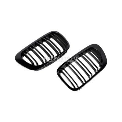 BMW E46 Coupe / Cabrio Pre-LCI M Style priekšējās restes, nāsis, front kidney grille