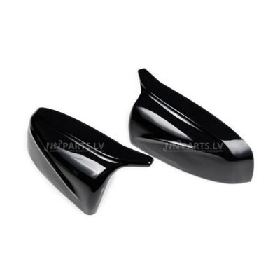 BMW E70 / E71 M Style spoguļu uzlikas, melnas, glancētas
