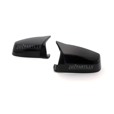 BMW F01 / F02 / F06 / F07 / F10 / F11 / F12 / F13 Pre-LCI M Style spoguļu uzlikas, melnas, glancētas