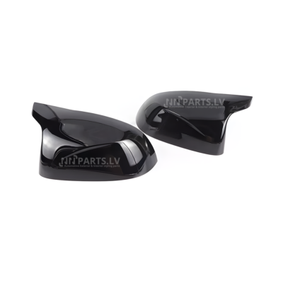 BMW F15 / F16 / F25 LCI / F26 M Style spoguļu uzlikas, melnas glancētas
