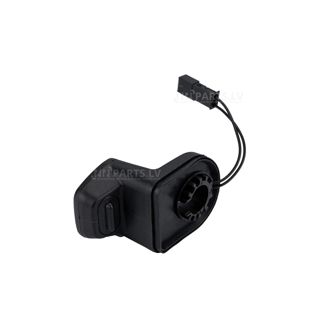 BMW E61 / E91 bagāžnieka stikla atvēršanas poga BMW E61 / E91 bagāžnieka stikla atvēršanas poga, melna, matēta no aizmugures