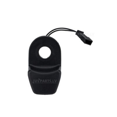 BMW E61 / E91 bagāžnieka stikla atvēršanas poga, melna, no priekšas