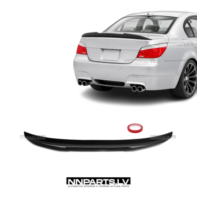 BMW E60 PSM Style bagāžnieka spoileris, tuning detaļas lv priekš bmw e60, 530, 535