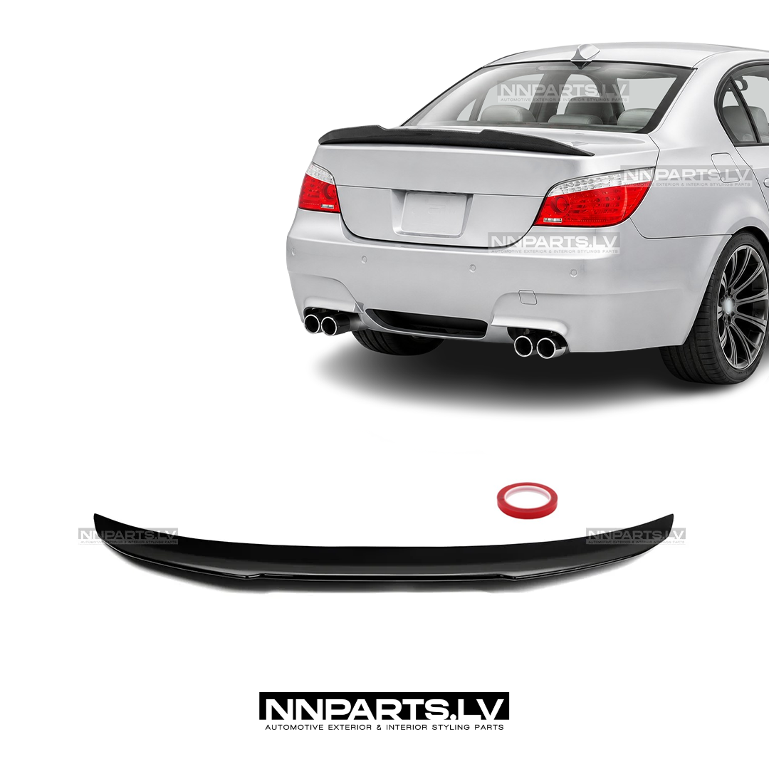 BMW E60 PSM Style bagāžnieka spoileris BMW E60 PSM Style bagāžnieka spoileris, tuning detaļas lv priekš bmw e60, 530, 535
