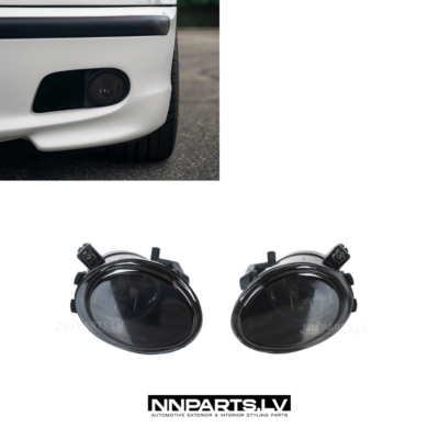 BMW E39/E46 M Sport priekšējie miglas lukturi, smoked,, bmw tuning detaļas