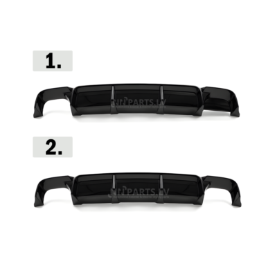 BMW E39 M Sport / M5-Style aizmugurējā bampera diffuzors