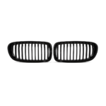BMW F10 / F11 priekšējās restes, black gloss, front kindey grille no priekšas