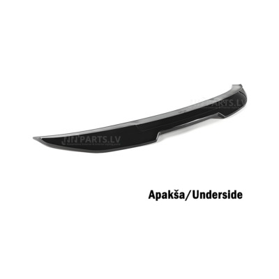 BMW E90 PSM Style bagāžnieka spoileris, melns, glancēts no apakšas