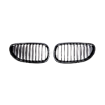 BMW E60 / E61 priekšējās restes, black gloss, front kidney grille