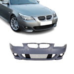 BMW E60 / E61 Pre-LCI M Tech priekšējais bamperis ar PDC uz auto