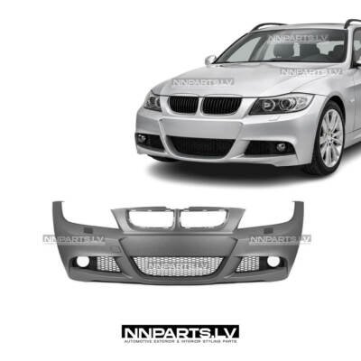 BMW E90 / E91 LCI dizaina M Sport priekšējais bamperis (05.-08.), tuning detaļas lv uz auto