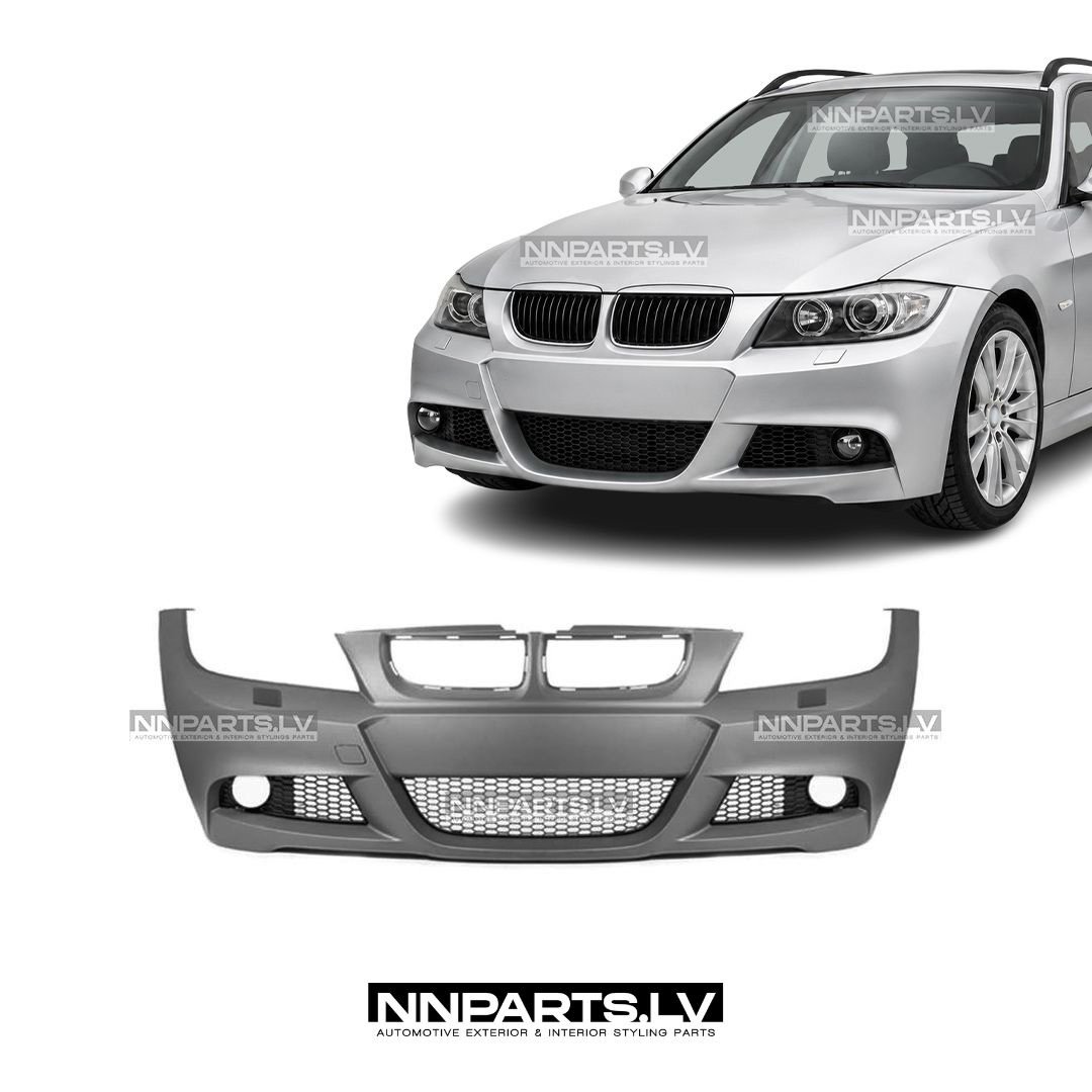 BMW E90 / E91 LCI dizaina M Sport priekšējais bamperis (05.-08.) BMW E90 / E91 LCI dizaina M Sport priekšējais bamperis (05.-08.), tuning detaļas lv uz auto