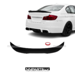BMW F10 PSM Style bagāžnieka spoileris, melns, glancēts, tuning detaļas uz auto