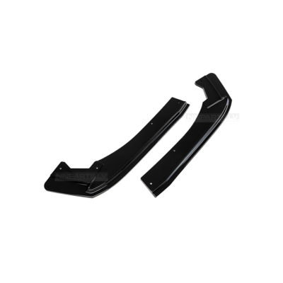 BMW F30 / F31 M Sport aizmugurējā bampera uzlikas, melnas, glancētas no sāna