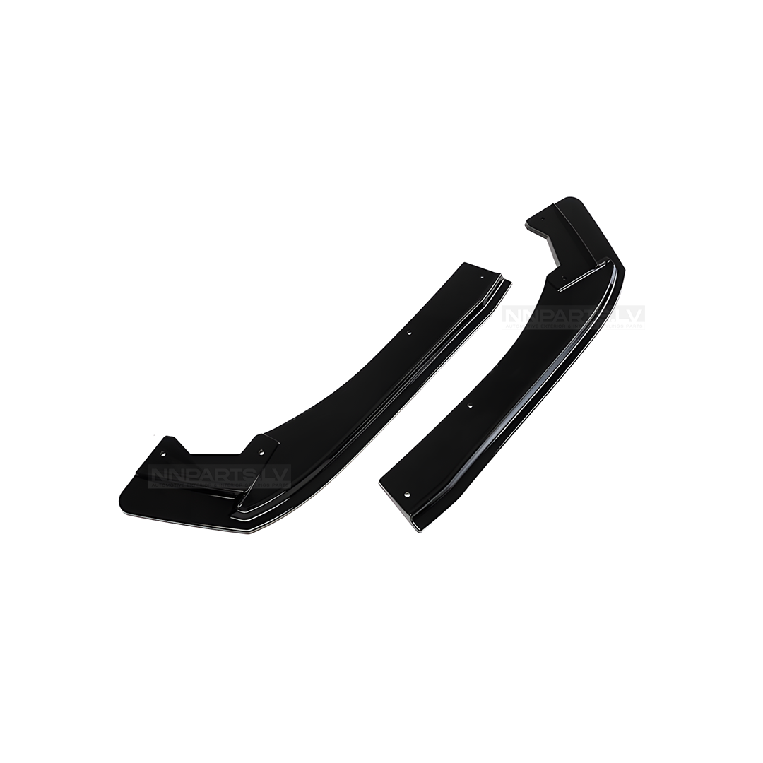 BMW F30 / F31 M Sport aizmugurējā bampera uzlikas BMW F30 / F31 M Sport aizmugurējā bampera uzlikas, melnas, glancētas no sāna