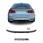BMW F30 / F80 M4-Style bagāžnieka spoileris, melns, glancēts, tuning detaļas priekš bmw