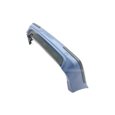 BMW E39 Sedan M Sport aizmugurējais bamperis bez PDC no sāna skata