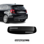 BMW E81 / E87 AERO bagāžnieka spoileris, melns, glancēts uz auto