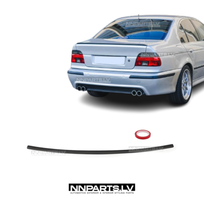BMW E39 M5 Style bagāžnieka spoileris, melns, glancēts, bmw tuning uz auto bagāžnieka