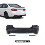 BMW F30 Sedan M Sport aizmugurējais bamperis, tuning detaļas, rezerves detaļas priekš bmw