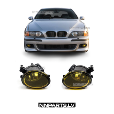 BMW E39 M Sport / M5 miglas lukturi, dzelteni, tuning detaļas uz auto