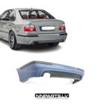 BMW E39 Sedan M Sport aizmugurējais bamperis bez PDC, pelēks, gruntēts uz auto, tuning detaļas bmw