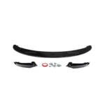 BMW E90 / E91 M3-Style priekšējā bampera uzlika, lūpa ar spiltteriem