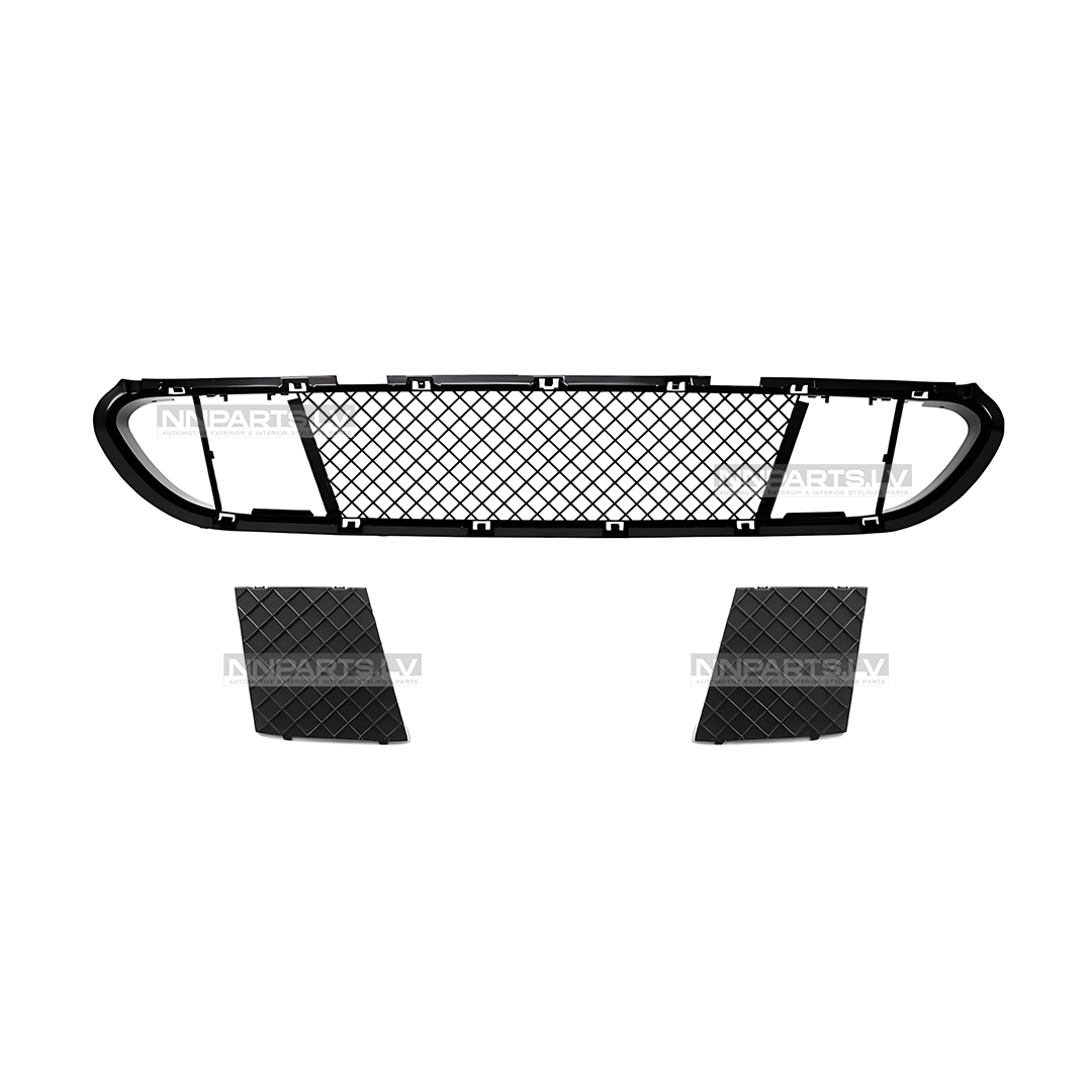 BMW E60 / E61 M Sport priekšējā bampera reste BMW E60 / E61 M Sport priekšējā bampera reste ar vākiem, melna. matēta bmw tuning detaļa