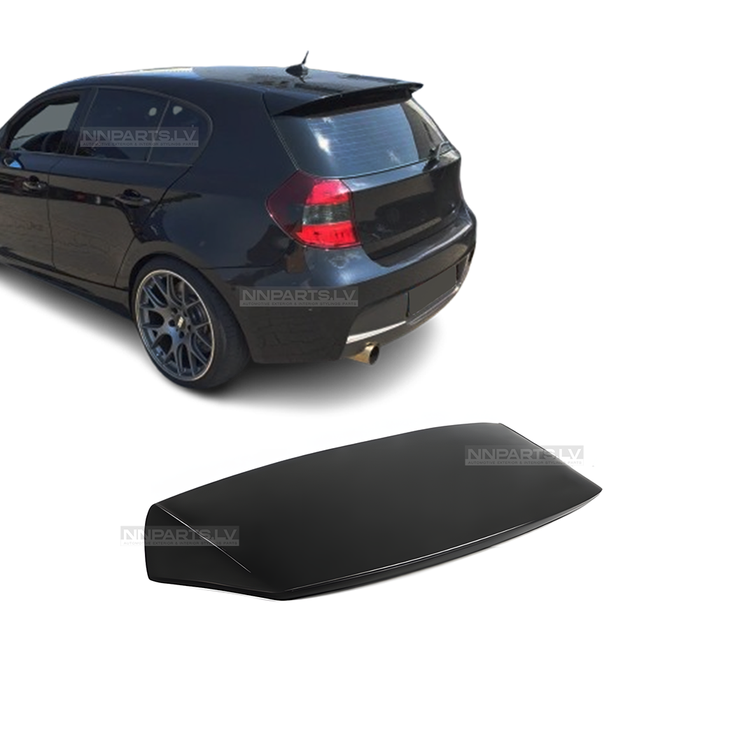 BMW E81 / E87 AERO bagāžnieka spoileris BMW E81 / E87 AERO bagāžnieka spoileris, melns, glancēts uz auto