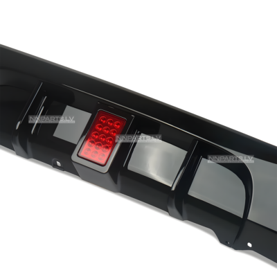 BMW E92 / E93 M Sport LED Tracklight aizmugurējā bampera diffuzors, melns, glancēts, tuning detaļas priekš bmw e92, e93 pa vidu