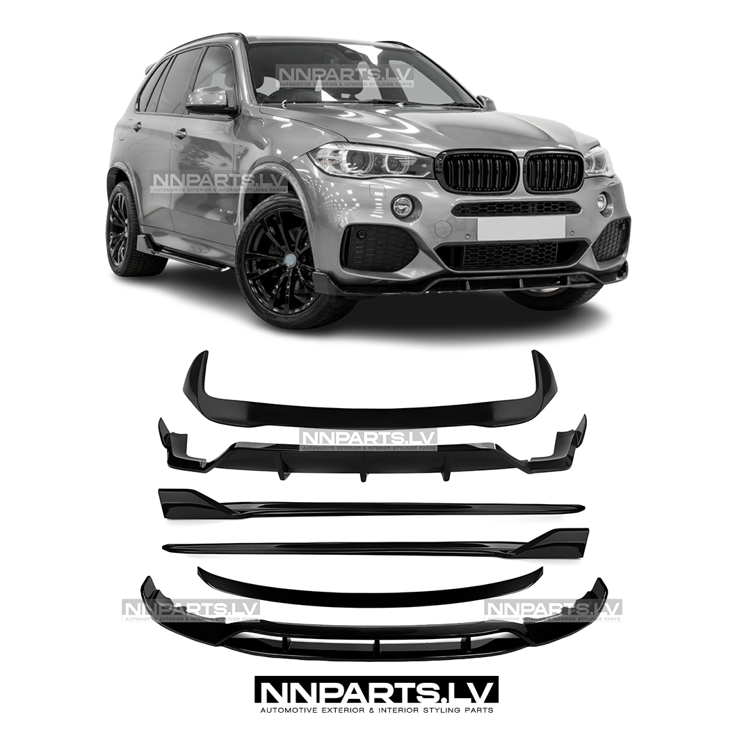 BMW X5 F15 AERO Performance uzliku komplekts BMW X5 F15 AERO Performance uzliku komplekts, melns, glancēts tuning detaļu komplekts priekš bmw x5 f15