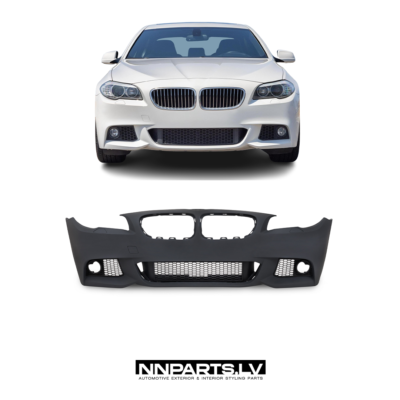 BMW F10 / F11 Pre-LCI M Sport priekšējais bamperis bez PDC (10-13), tuning detaļas, rezerves detaļas priekš bmw