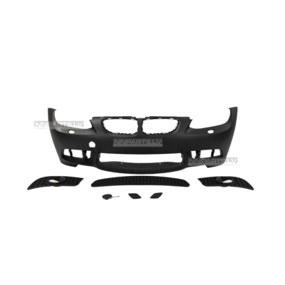 BMW E92 / E93 Pre-LCI M3-Style priekšejais bamperis (06.-09.), tuning detaļa no priekšpuses ar restēm