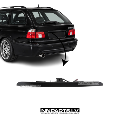 BMW E39 Touring bagāžnieka līste, melna ar apgaismojumu. rezerves detaļas priekš 5sērijas universāļa uz auto