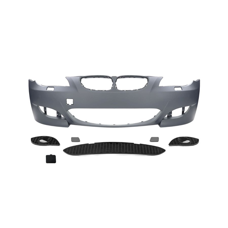 BMW E60 / E61 Pre-LCI M5 Style priekšējais bamperis bez PDC (03-07) BMW E60 / E61 Pre-LCI M5 Style priekšējais bamperis bez PDC (03-07)