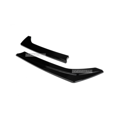 BMW G20 / G21 M Sport aizmugurējā bampera uzlikas (18-22), melnas, glancētas tuning detaļas priekš bmw g20, g21
