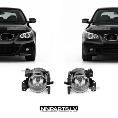 BMW E60 / E61 Standard / M5 Style miglas lukturi, tuning detaļas uz auto